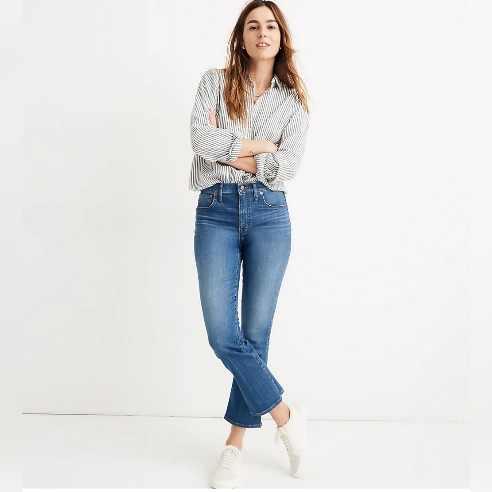 Madewell cali demi boot jean